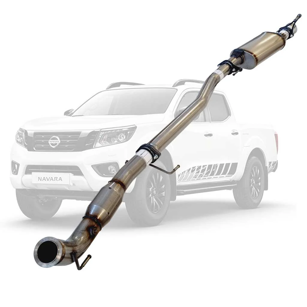 Nissan Navara D23 NP300 2.3L 3 Inch Turbo Back Exhaust DPF Delete - Image 10
