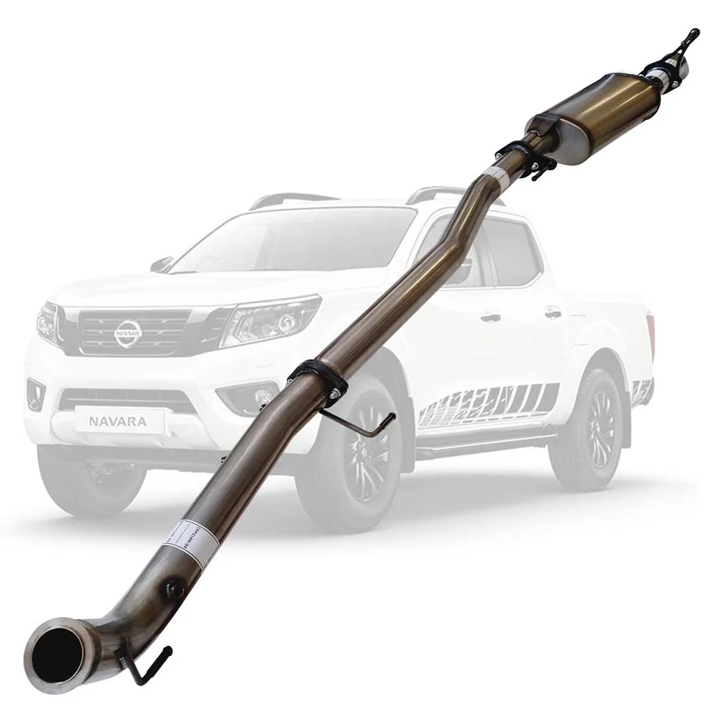 Nissan Navara D23 NP300 2.3L 3 Inch Turbo Back Exhaust DPF Delete - Image 14