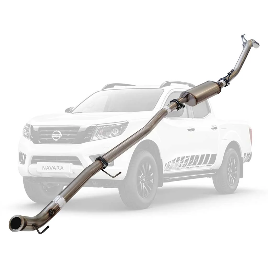 Nissan Navara D23 NP300 2.3L 3 Inch Turbo Back Exhaust DPF Delete - Image 15
