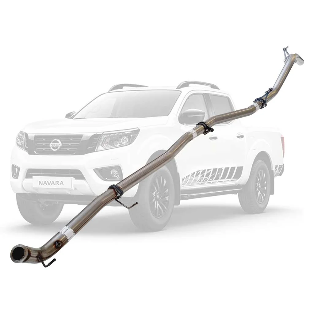 Nissan Navara D23 NP300 2.3L 3 Inch Turbo Back Exhaust DPF Delete - Image 23