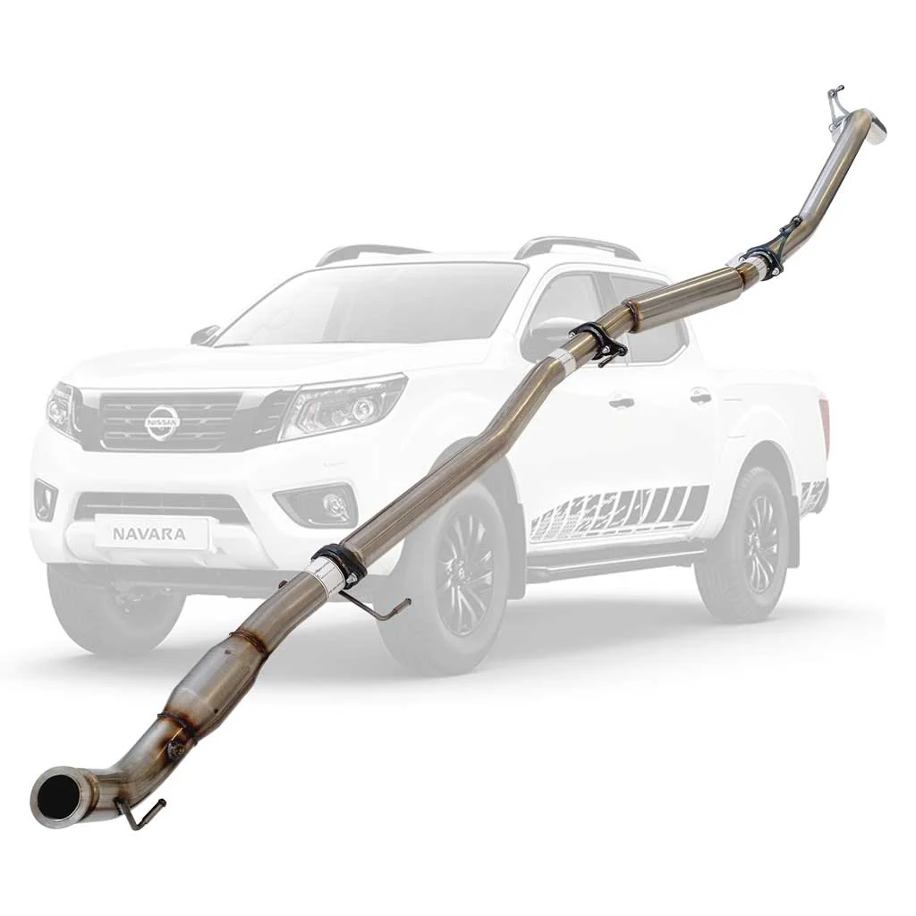Nissan Navara D23 NP300 2.3L 3 Inch Turbo Back Exhaust DPF Delete - Image 5