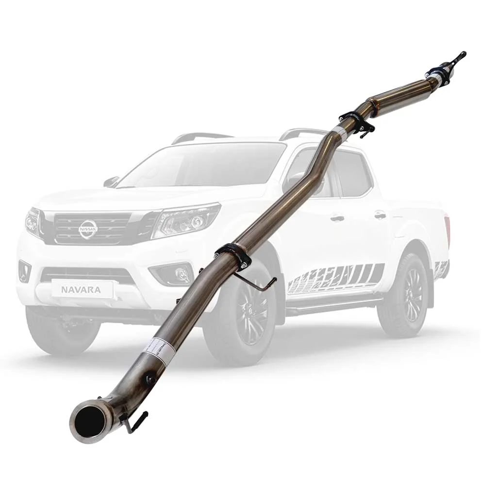 Nissan Navara D23 NP300 2.3L 3 Inch Turbo Back Exhaust DPF Delete - Image 8