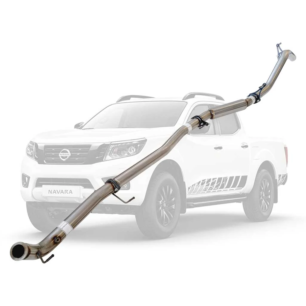 Nissan Navara D23 NP300 2.3L 3 Inch Turbo Back Exhaust DPF Delete - Image 9