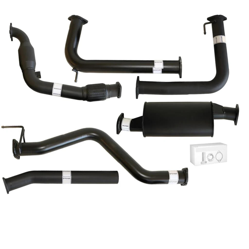 Nissan Navara D40 2.5L 3 Inch Turbo Back Exhaust (Non DPF Model) 2007 - 2016 - Image 4