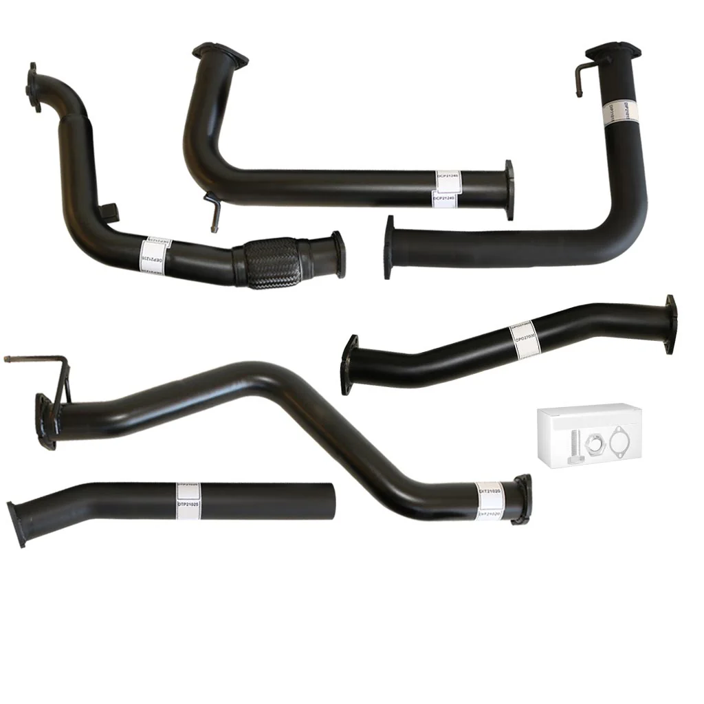 Nissan Navara D40 2.5L 3 Inch Turbo Back Exhaust (Non DPF Model) 2007 - 2016 - Image 7