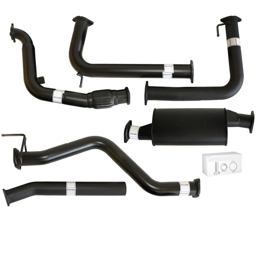 Nissan Navara D40 2.5L Auto 3 Inch Turbo Back Exhaust (DPF Model) 2007 - 2016 **** Tuning required after exhaust system fitment **** - Image 5
