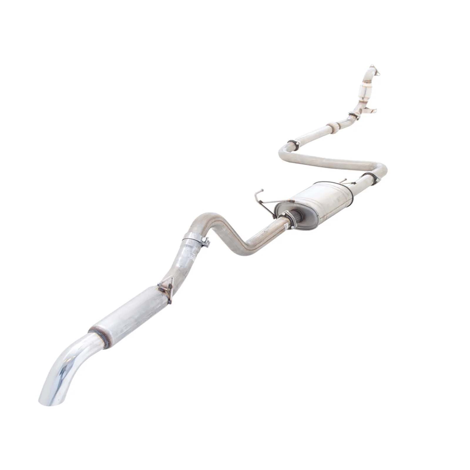 Nissan Navara D40 Turbo Back Exhaust with Cat Converter **** Special Order Item **** - Image 2