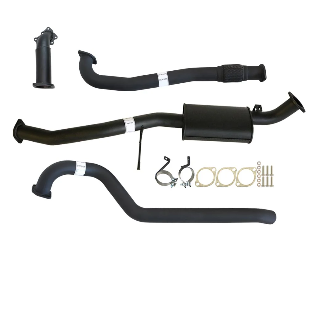 Nissan Patrol Y60 GQ 4.2L TD42 LWB Wagon 3 Inch Turbo Back Exhaust Conversion 1987 - 1997 - Image 2