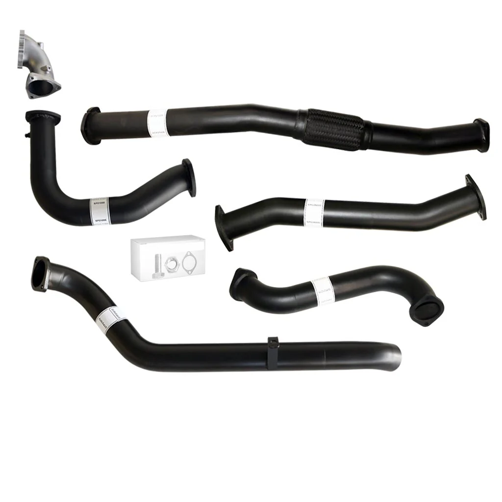 Nissan Patrol Y61 GU 4.2L TD42 Ute 3 Inch Turbo Back Exhaust Cast Dump 1996 - 2006 (Does not suit Coil Tower Braces) - Image 6