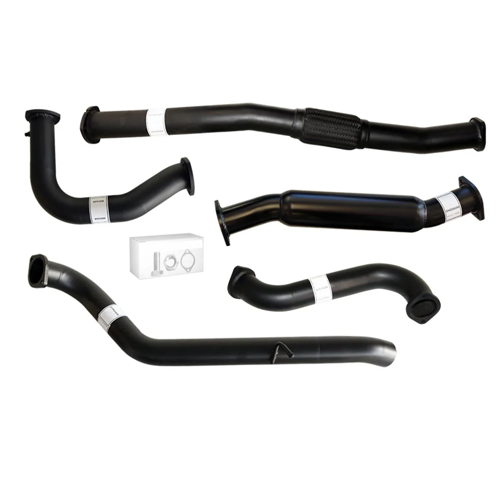Nissan Patrol Y61 GU TD42 Wagon 3 Inch Dump Pipe Back Exhaust (Does not suit Coil Tower Braces) - Image 2