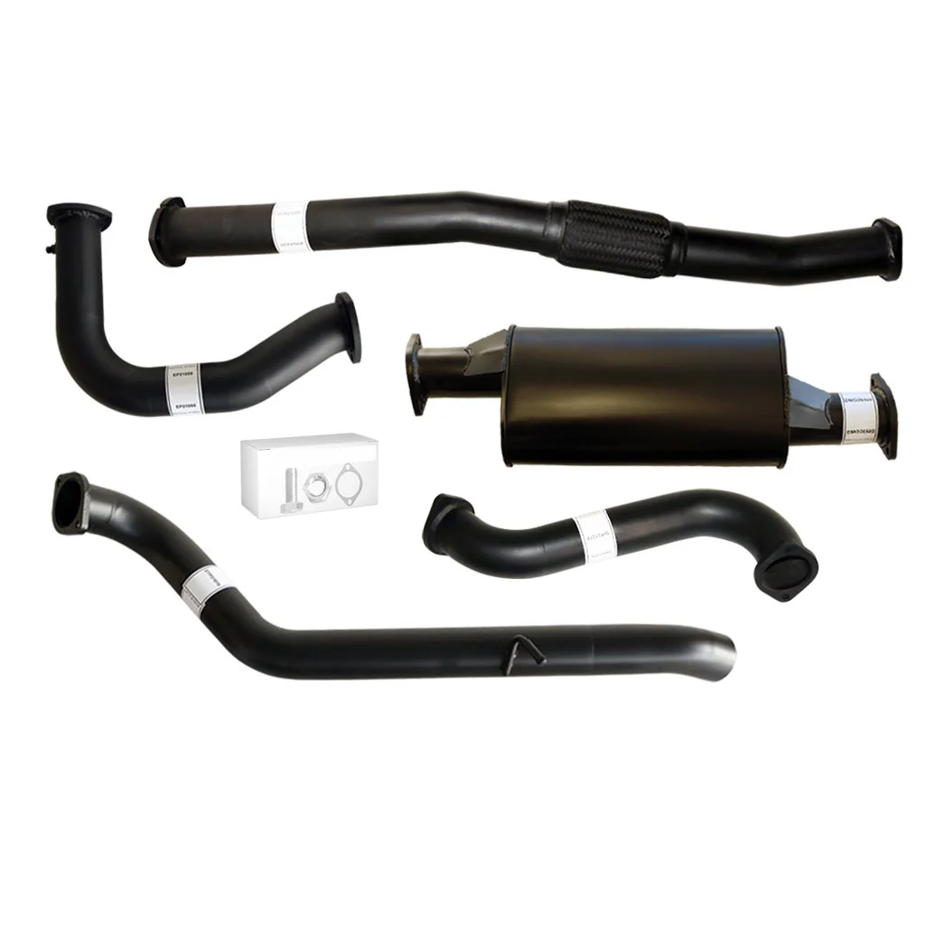 Nissan Patrol Y61 GU TD42 Wagon 3 Inch Dump Pipe Back Exhaust (Does not suit Coil Tower Braces) - Image 4