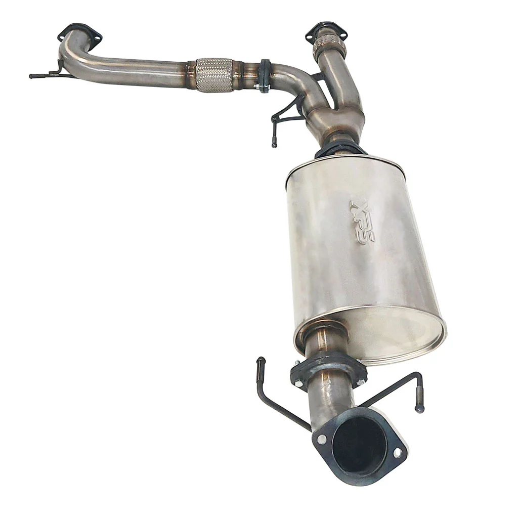 Nissan Y62 Patrol 3 Inch Stainless Steel Center Muffler Section to Factory Rear Exhaust - Image 2