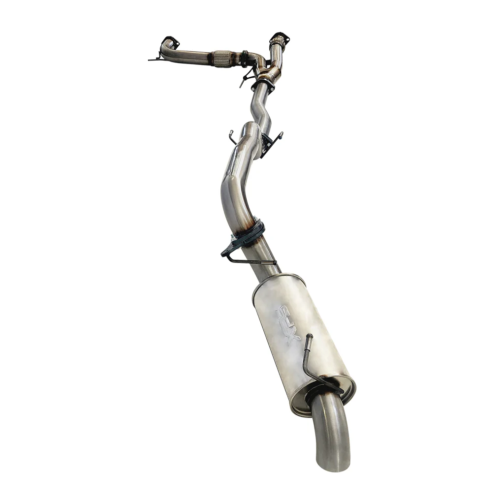 Nissan Y62 Patrol 8cyl 5.6L V8 3 Inch Stainless Steel Exhaust With Centre Pipe And Rear Muffler - Image 2