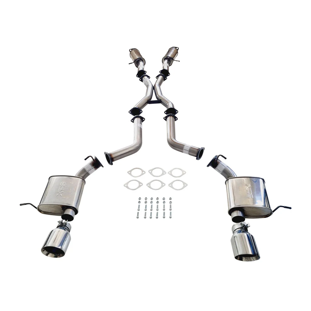 3" Cat back Stainless Exhaust SRT Grand Cherokee 6.4 2012-21 SS Tips - Image 2