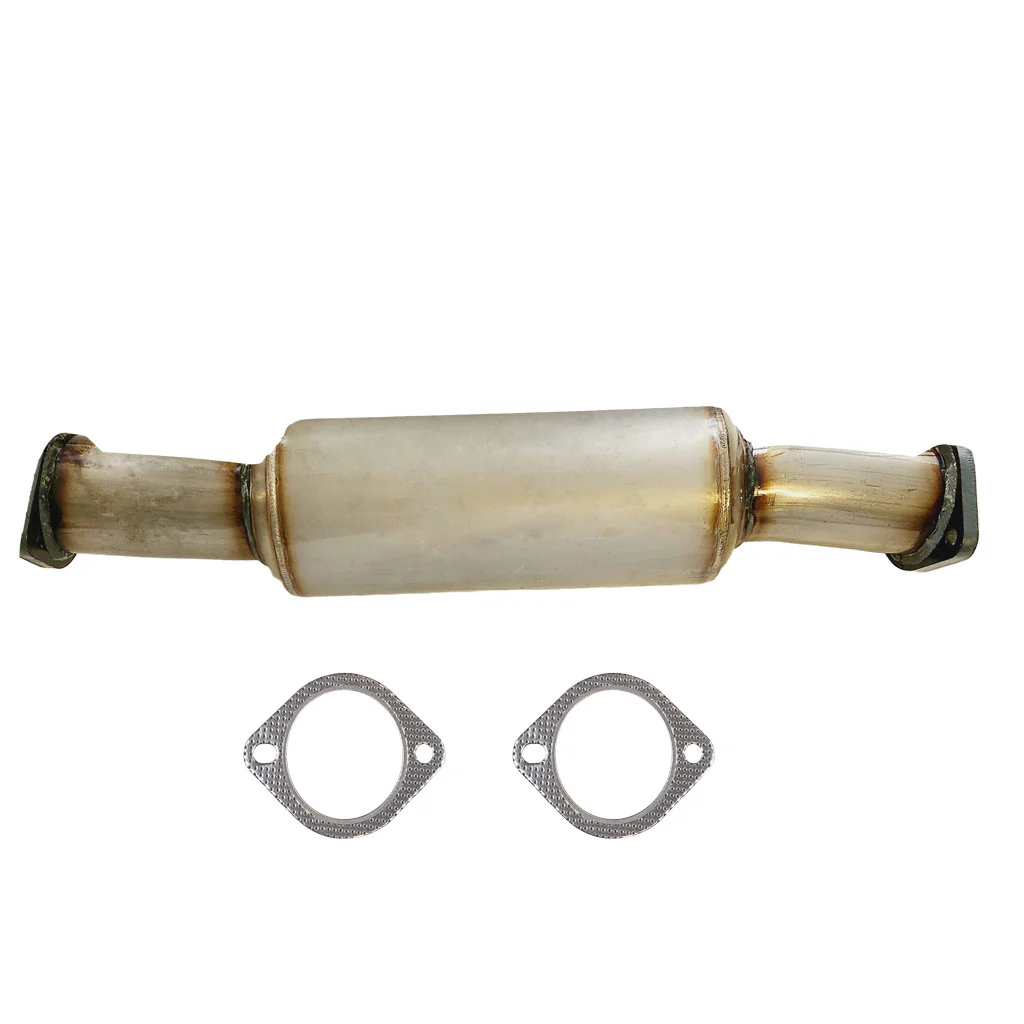Stainless Steel Muffler Option To Suit Toyota Landcruiser 80 And 105 Series HDJ80R HZJ105 Wagon 1990 - 2007 With Gaskets
