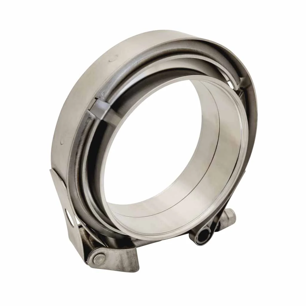 Stainless Steel Quick Release V-Band Exhaust Clamp Kits - Available in Sizes from 1.75in to 5in for Universal Exhaust Applications - Image 7