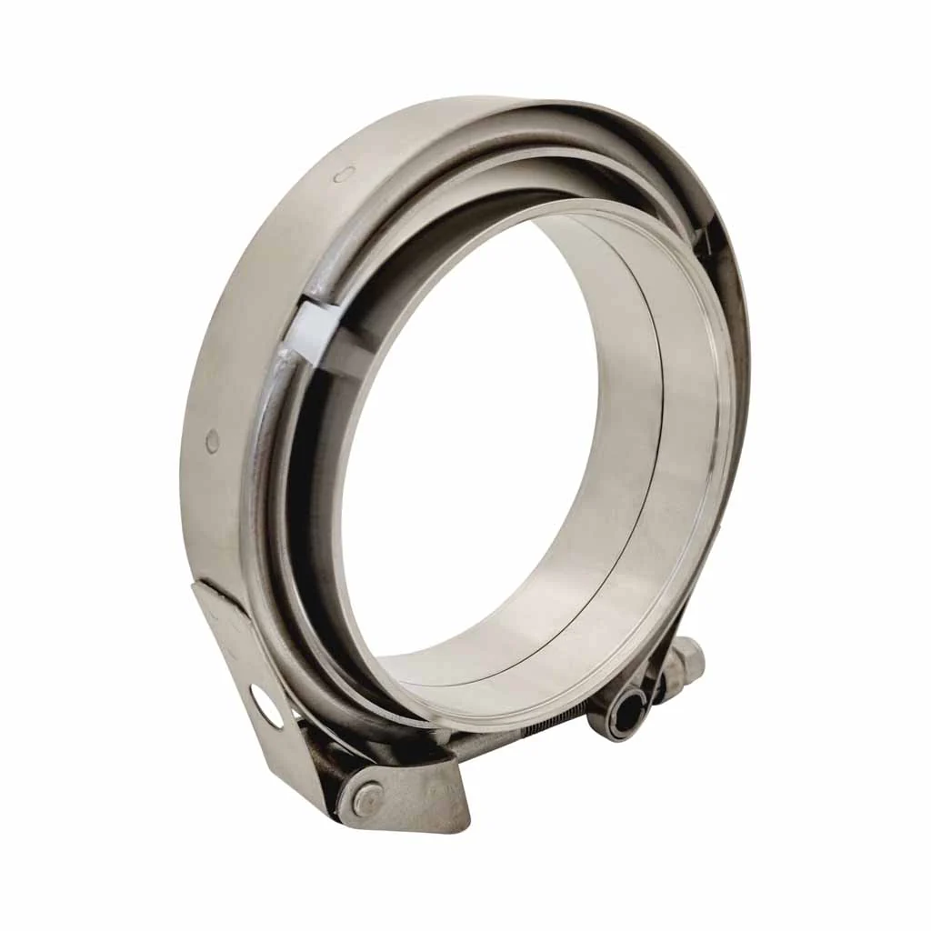 Stainless Steel Quick Release V-Band Exhaust Clamp Kits - Available in Sizes from 1.75in to 5in for Universal Exhaust Applications - Image 8