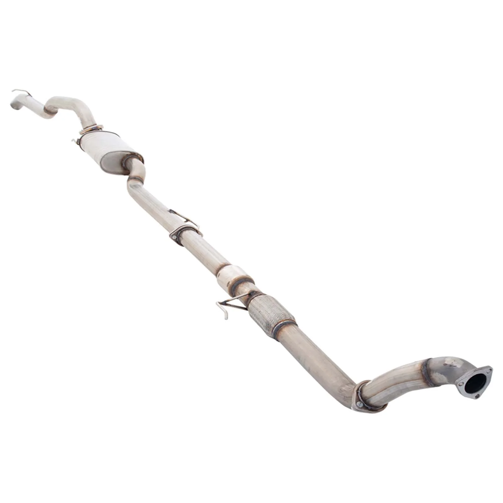 Toyota Hilux 3.0L TD Turbo Back with Cat Converter Exhaust System **** Special Order Item **** - Image 2