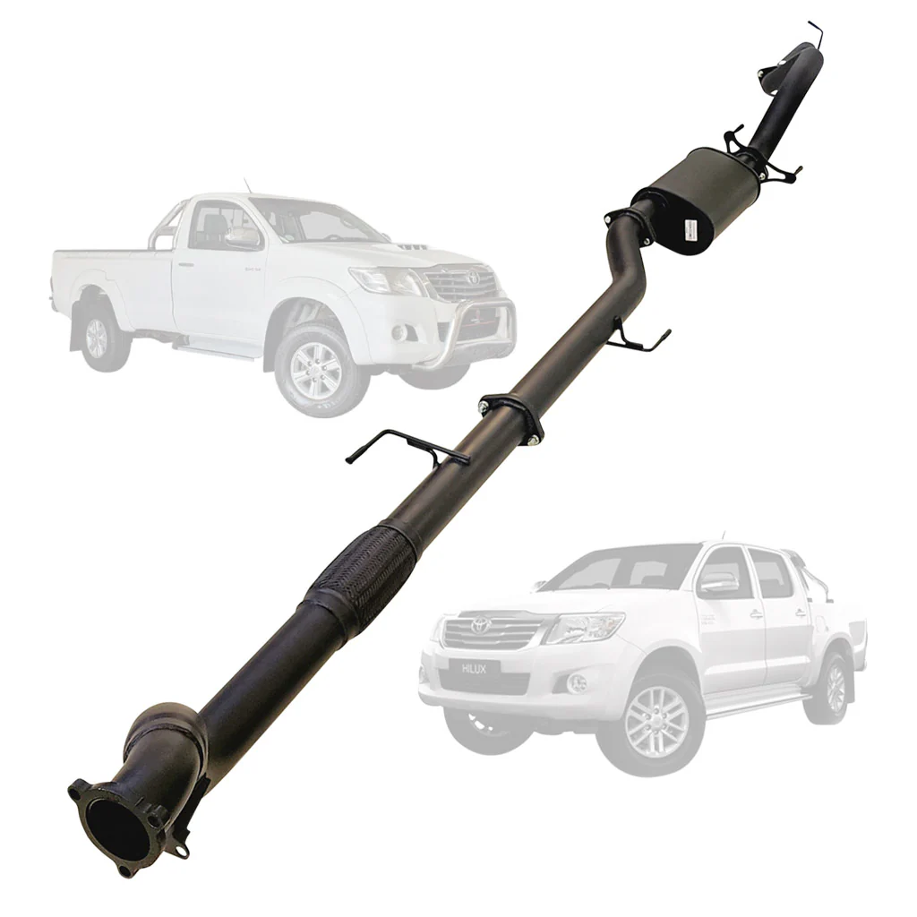 Toyota Hilux N70 3L D4D 05-15 3 Inch Turbo Back Exhaust - Image 12