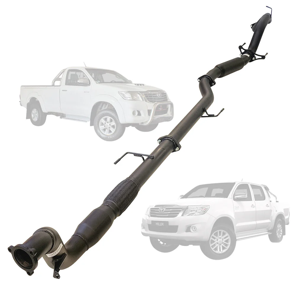 Toyota Hilux N70 3L D4D 05-15 3 Inch Turbo Back Exhaust - Image 2