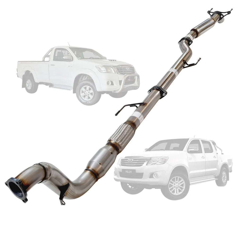 Toyota Hilux N70 3L D4D 05-15 3 Inch Turbo Back Exhaust - Image 4
