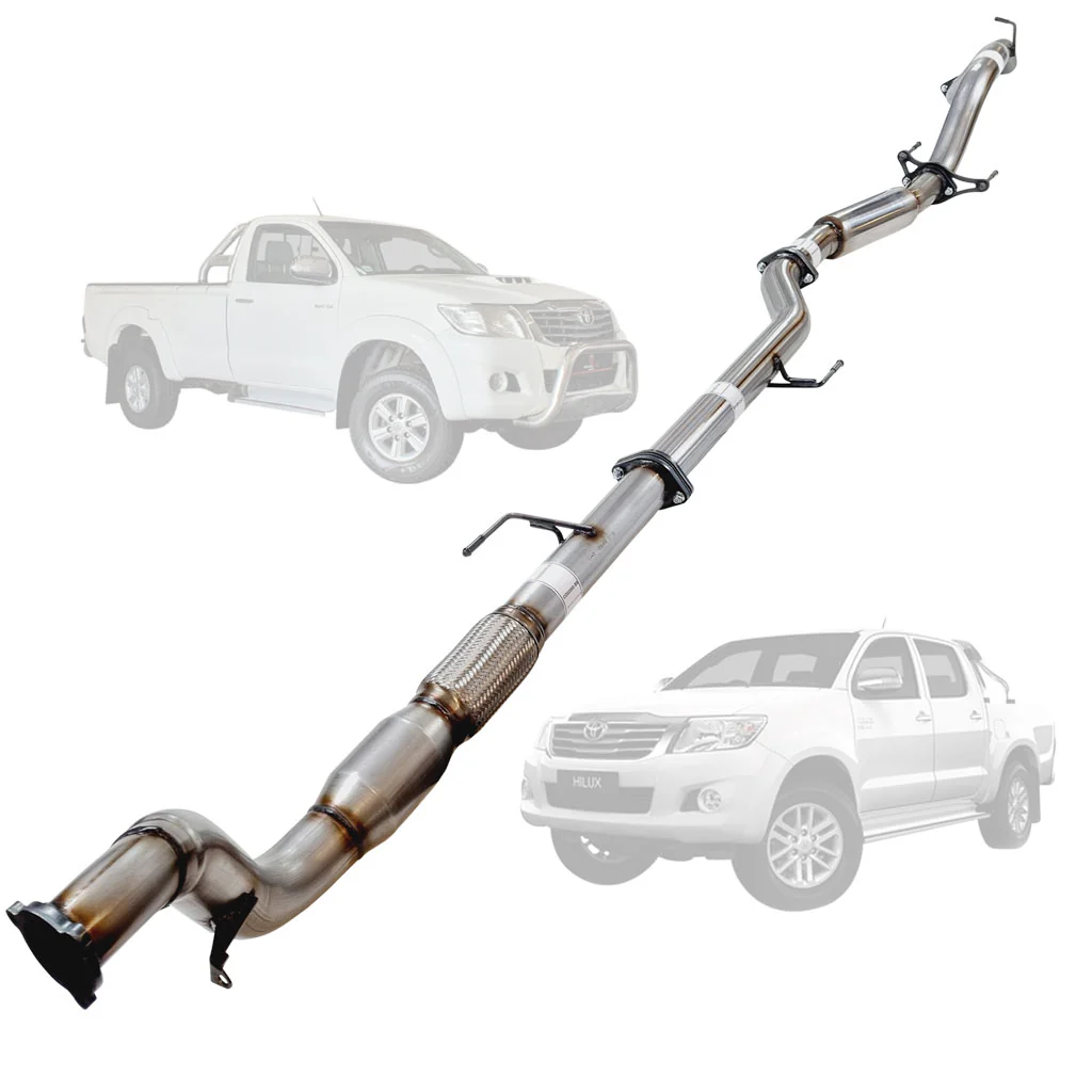 Toyota Hilux N70 3L D4D 05-15 3 Inch Turbo Back Exhaust - Image 5