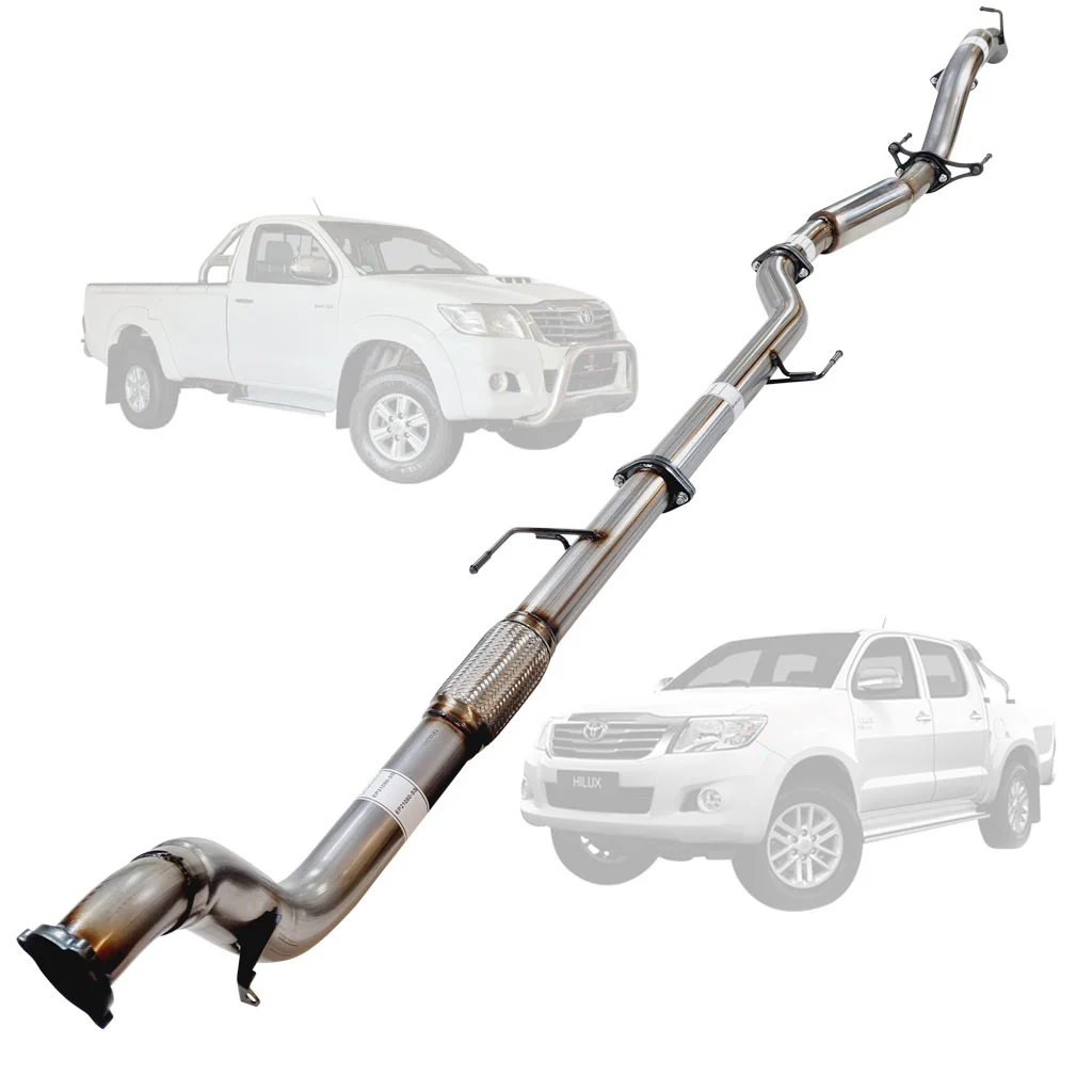 Toyota Hilux N70 3L D4D 05-15 3 Inch Turbo Back Exhaust - Image 9