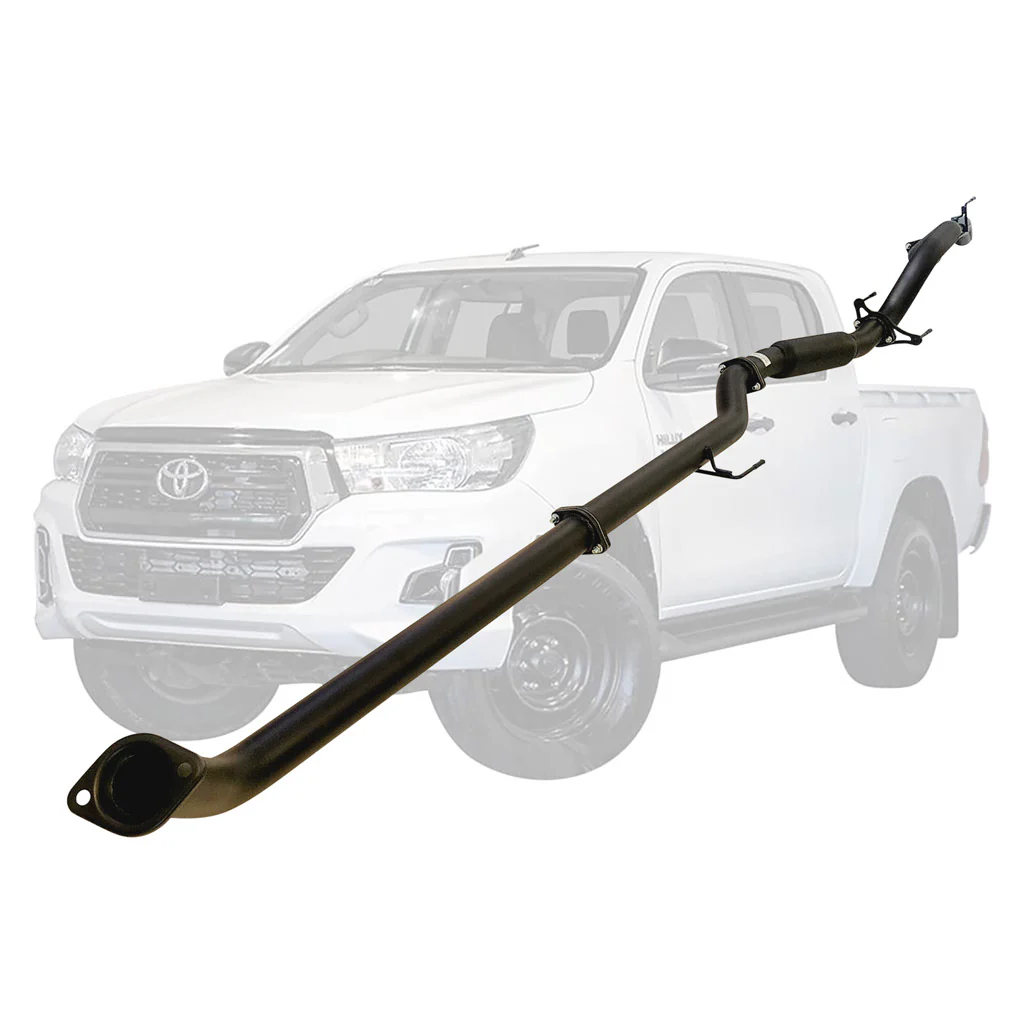 Toyota Hilux N80 2.4L 3 Inch DPF Back Exhaust - Image 2