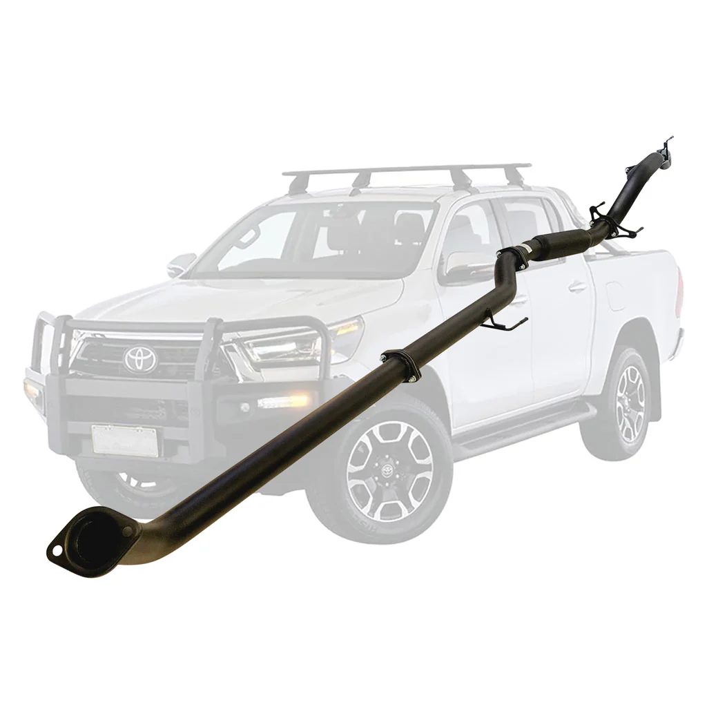 Toyota Hilux N80 2015 TO 2025 2.8L 3 Inch DPF Back Exhaust - Image 2