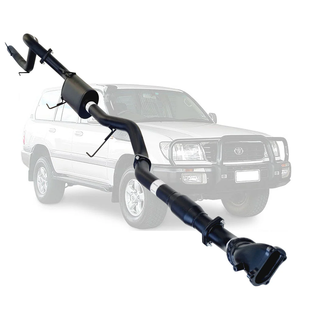Toyota Landcruiser 100 Series HDJ100 1HD-FTE 3 Inch Turbo Back Exhaust - Image 2