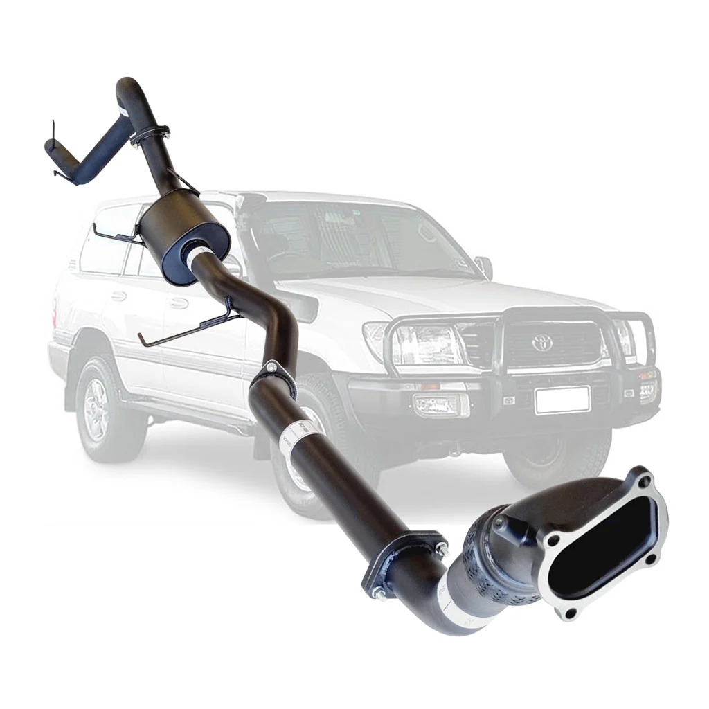 Toyota Landcruiser 100 Series HDJ100 1HD-FTE 3 Inch Turbo Back Exhaust - Image 4