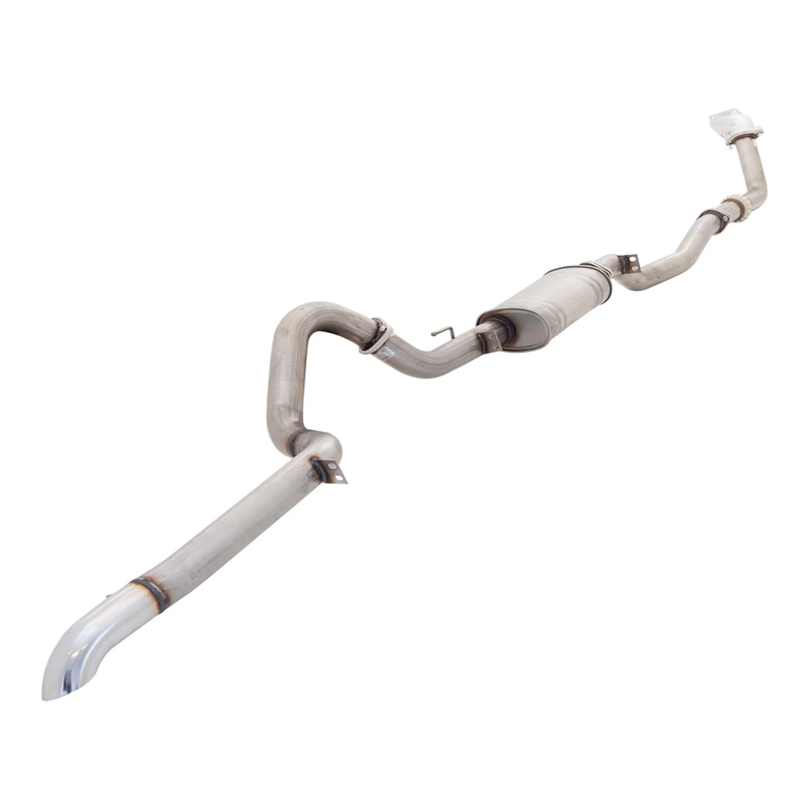 Toyota Landcruiser 100 Series TD Turbo Back Exhaust System **** Special Order Item **** - Image 2