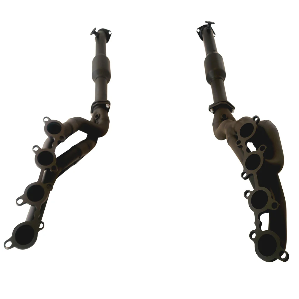 Toyota Landcruiser 100 Series Uzj100r Wagon 4.7l 2-1/4" Extractors And Hi flow Stainless Cats