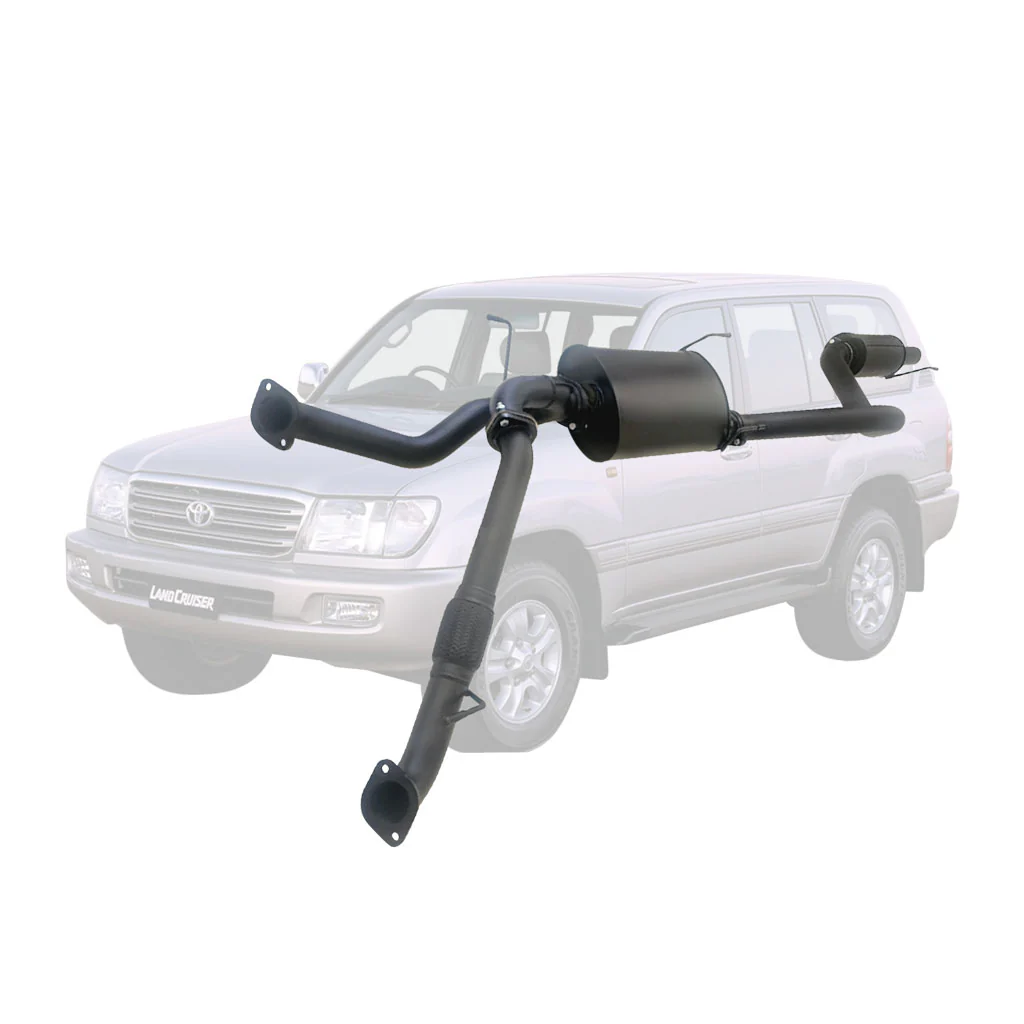 Toyota Landcruiser 100 series UZJ100R Petrol Wagon 4.7l 3" Catback Exhaust 1998 - 2007 - Image 2