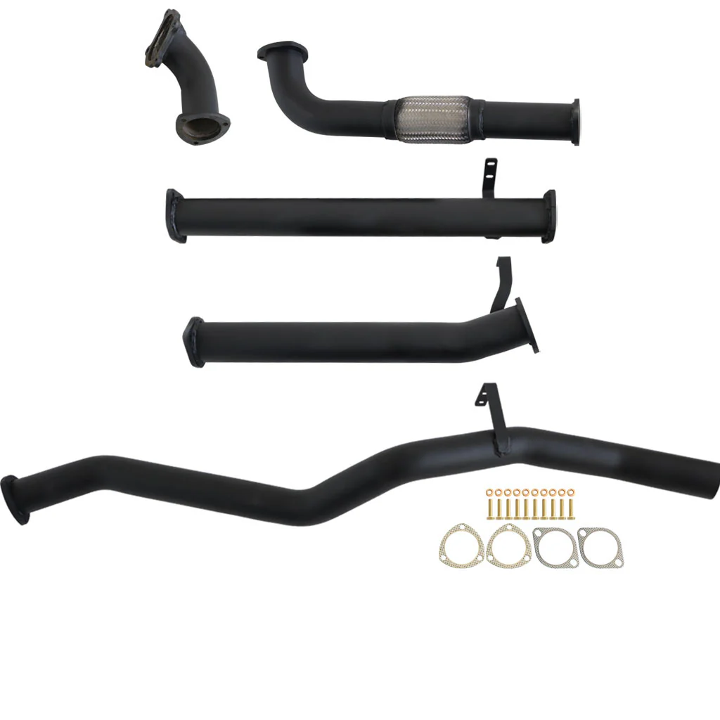 Toyota Landcruiser 60 Series 1980-1990 4L 3 Inch Turbo Back Exhaust 12H-T  ***Made  to Order*** - Image 3