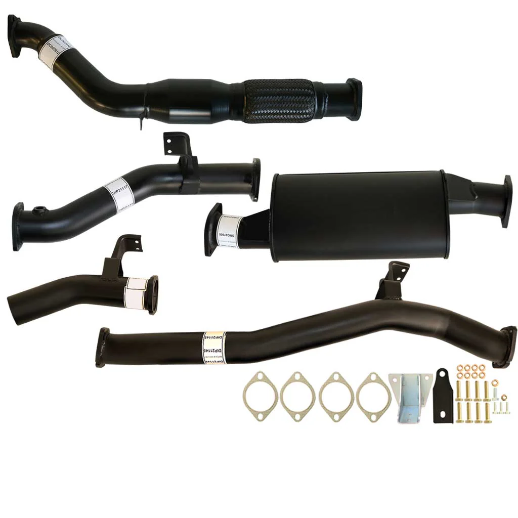 Toyota Landcruiser 76 Series VDJ76R V8 Wag MY17 3 Inch Turbo Back Exhaust - Image 4