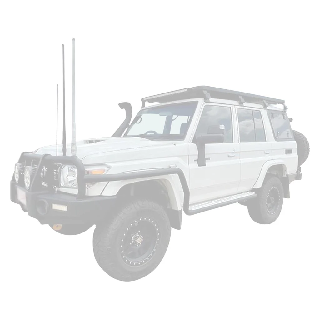 Toyota Landcruiser 76 Series VDJ76R V8 Wagon 3 Inch Turbo Back Exhaust 2007 - 9/2016