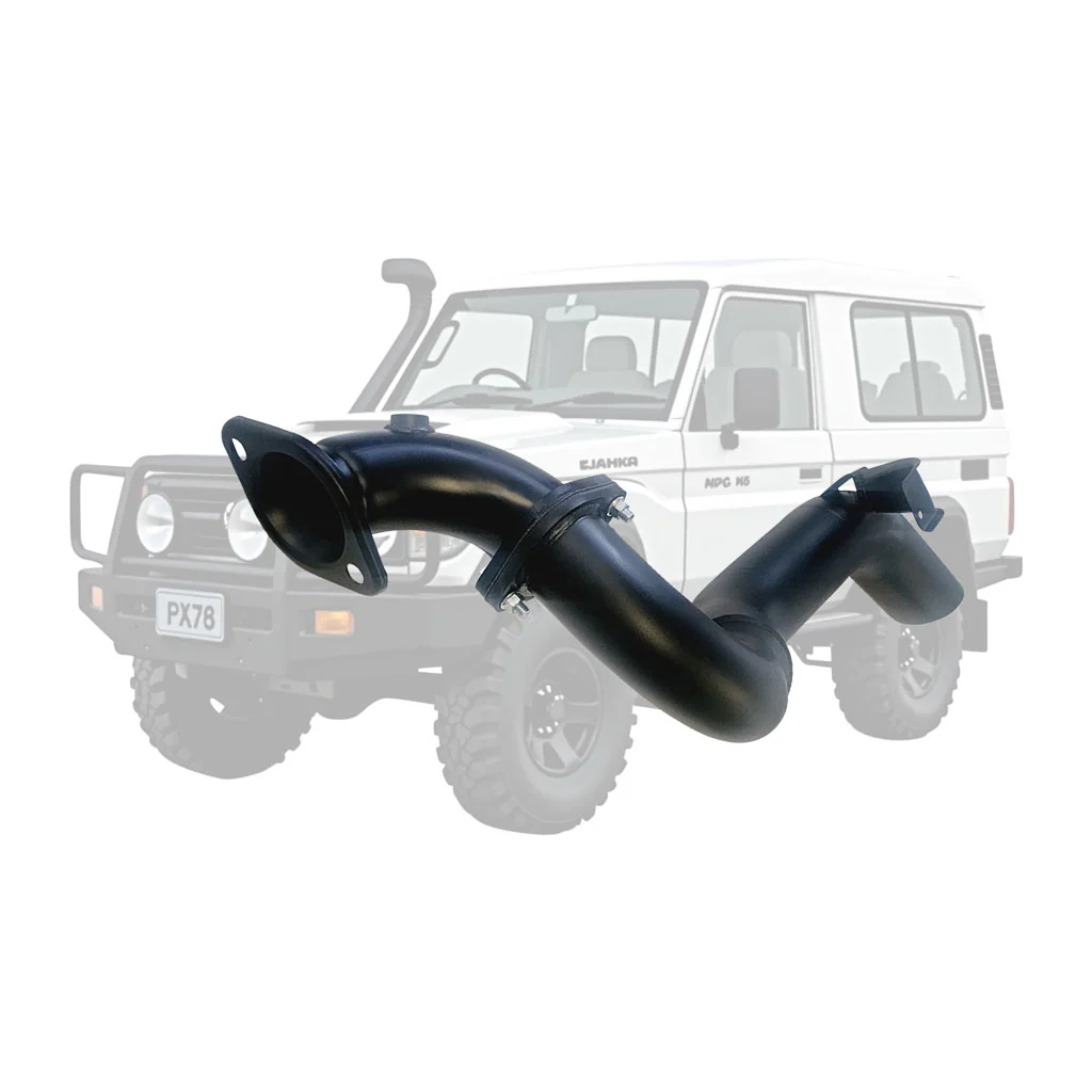 Toyota Landcruiser 78 Series V8 Troop Carrier 10/2016 On 4 Inch DPF Back Exhaust - Image 2