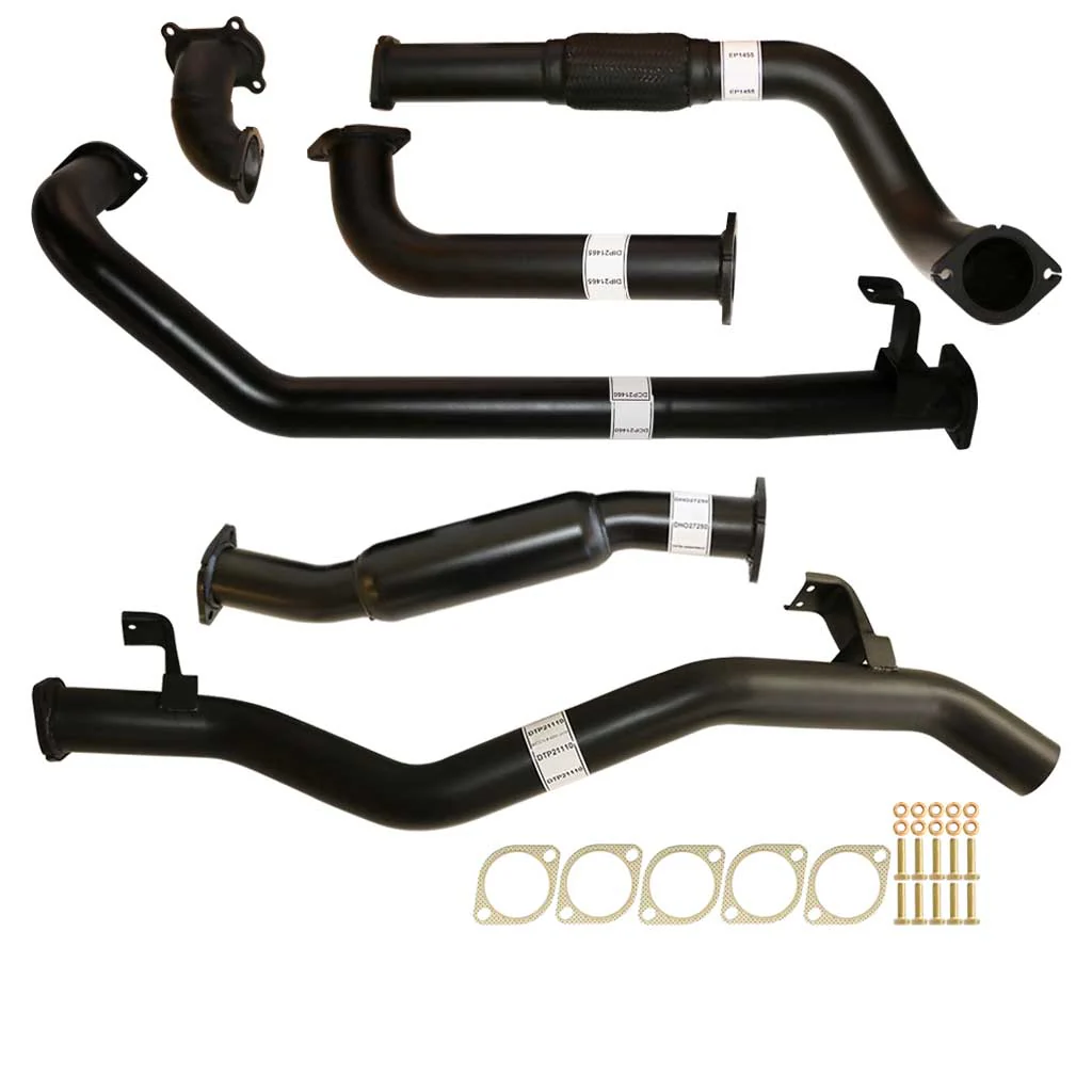 Toyota Landcruiser 79 Series HDJ79 S Cab Ute 3 Inch Turbo Back Exhaust - Image 3