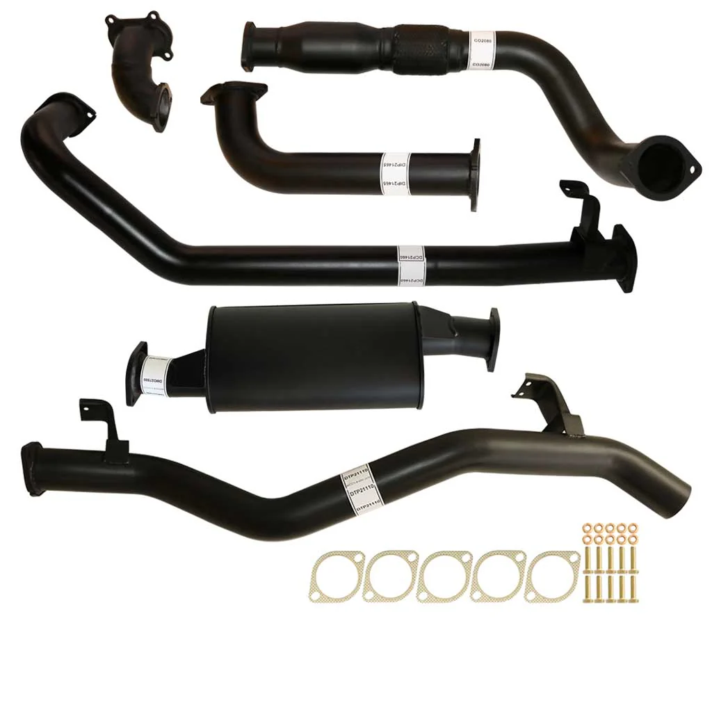 Toyota Landcruiser 79 Series HDJ79 S Cab Ute 3 Inch Turbo Back Exhaust - Image 4