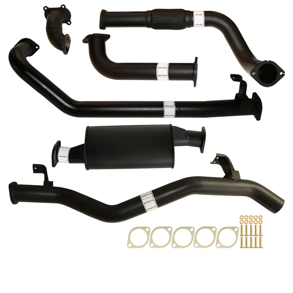 Toyota Landcruiser 79 Series HDJ79 S Cab Ute 3 Inch Turbo Back Exhaust - Image 5