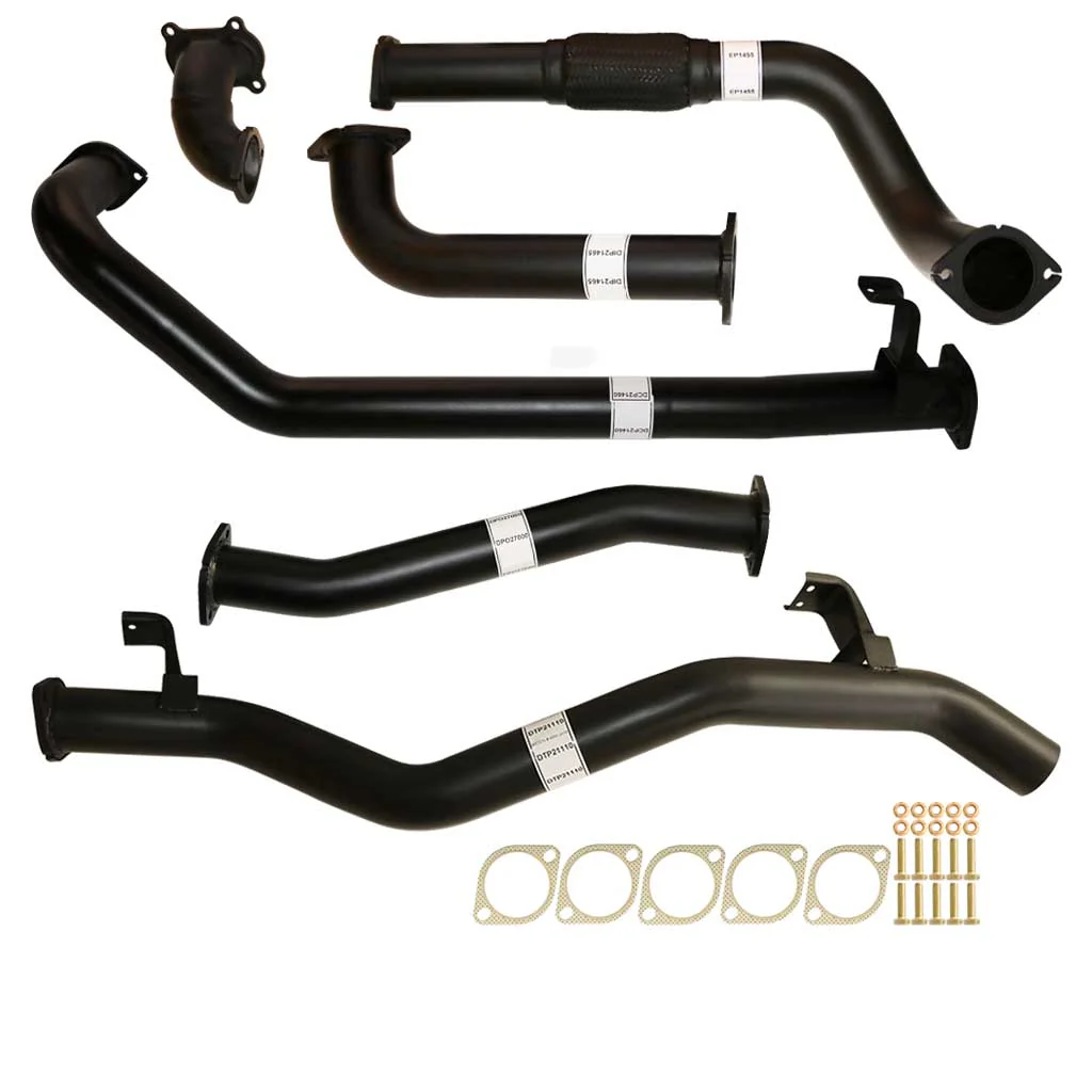 Toyota Landcruiser 79 Series HDJ79 S Cab Ute 3 Inch Turbo Back Exhaust - Image 7