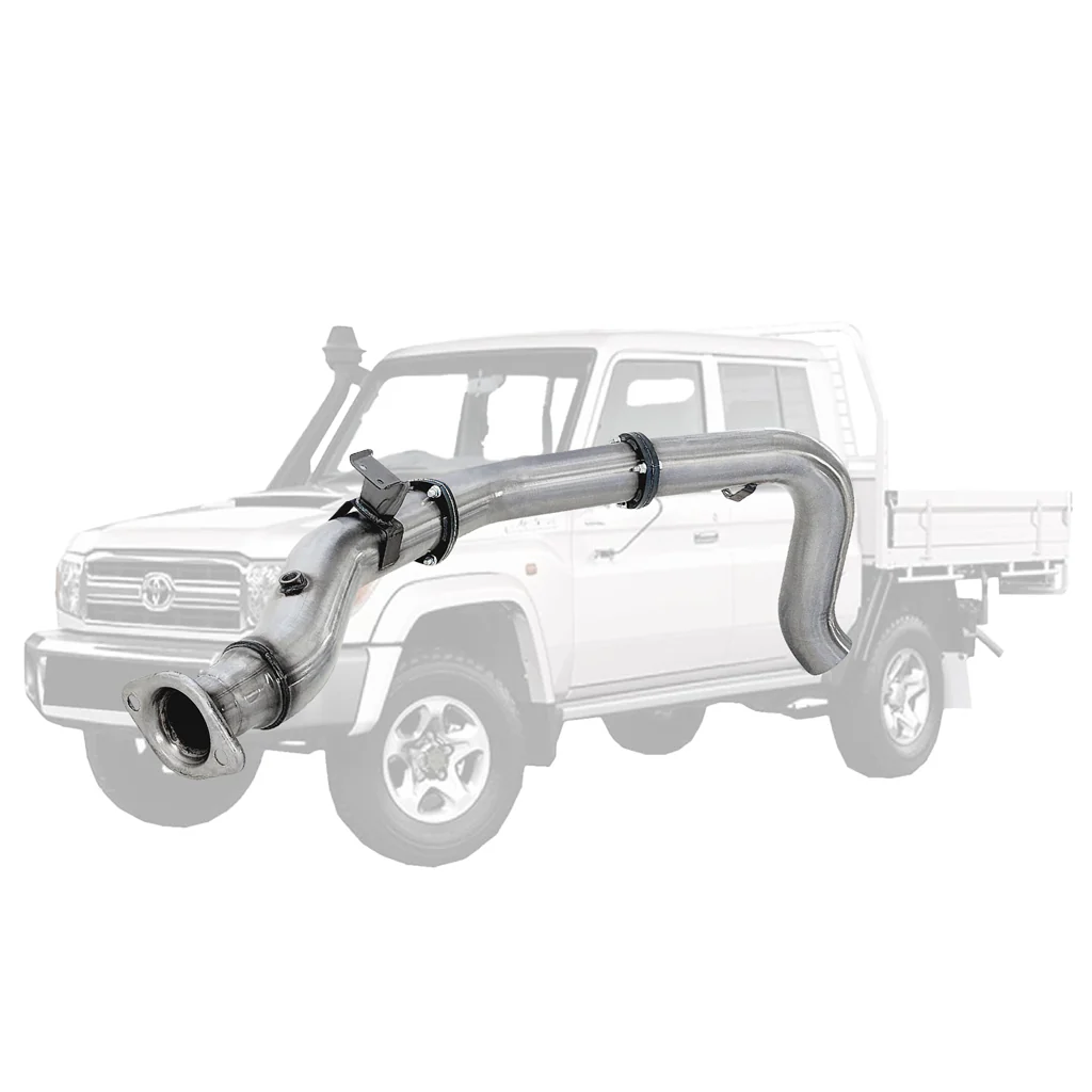 Toyota Landcruiser 79 Series VDJ79 Single & Dual Cab Ute 4.5L V8 10/2016 ON 4" DPF Back Exhaust - Image 3