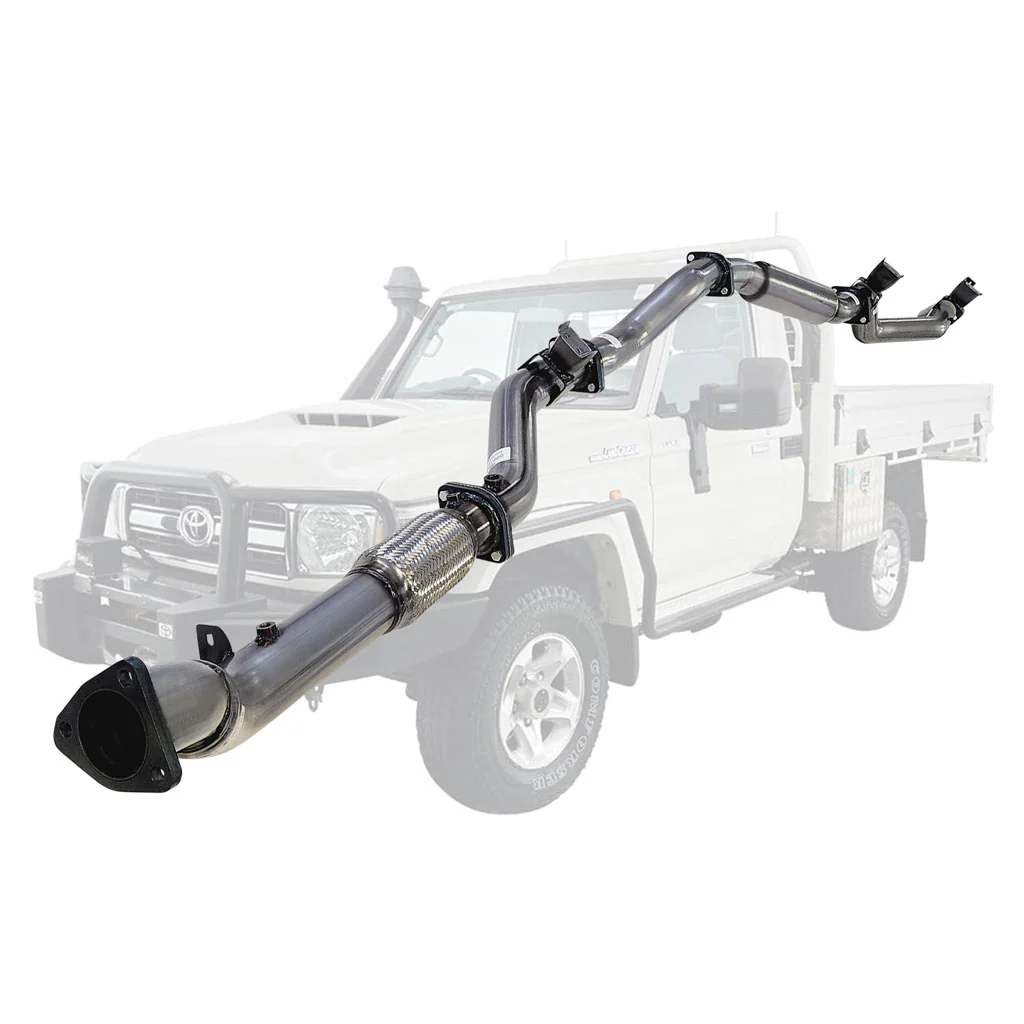 Toyota Landcruiser 79 Series VDJ79R V8 Ute 2017 On 3 Inch Turbo Back Exhaust - Image 5