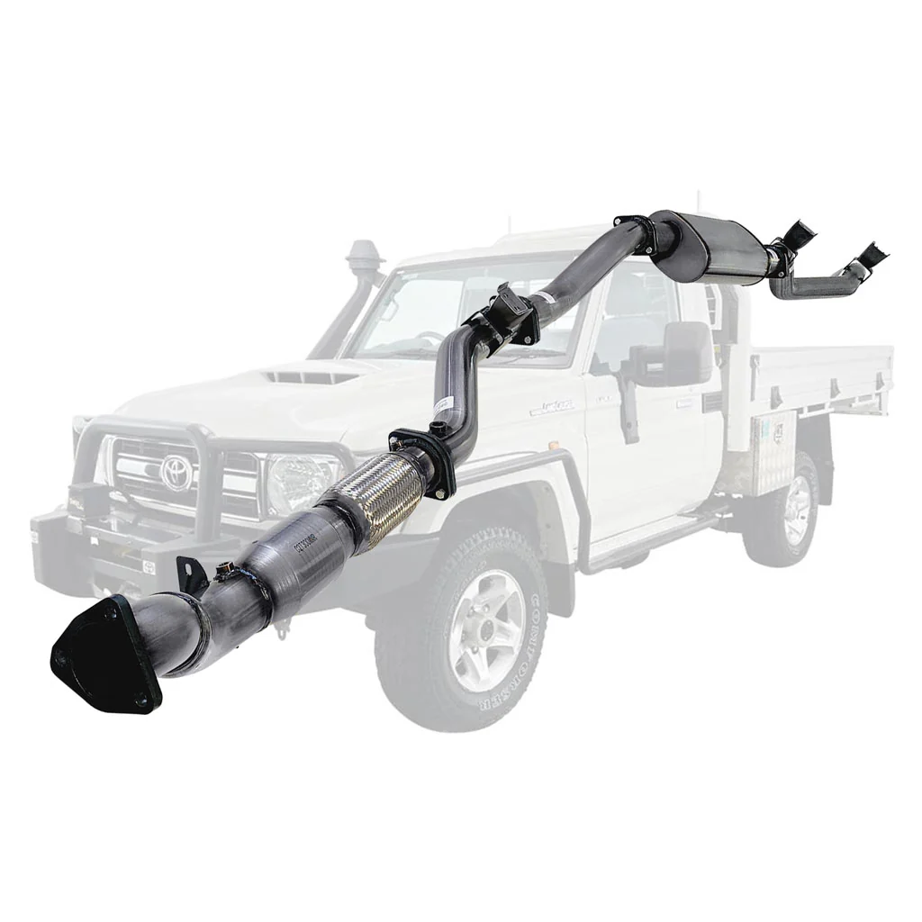 Toyota Landcruiser 79 Series VDJ79R V8 Ute 2017 On 3 Inch Turbo Back Exhaust - Image 7