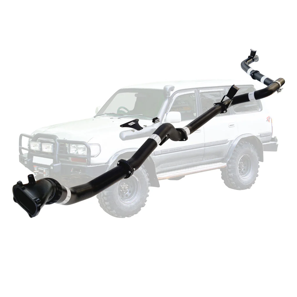 Toyota Landcruiser 80 Series 4.2L 1HD 3 Inch Turbo Back Exhaust with Cast Dump Pipe 1990 - 1998 - Image 6