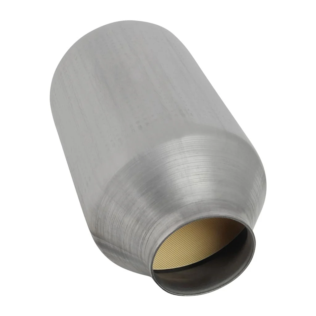 Universal Euro 5 and 4 Ceramic Core Catalytic Converter 4" Round Body - Available in 2", 2.25", and 2.5" Sizes