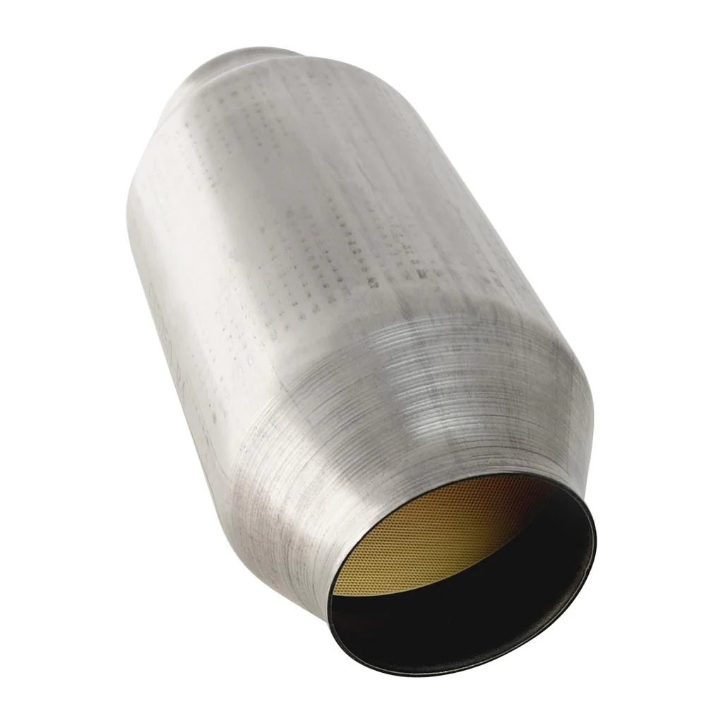 Universal Euro 5 and 4 Ceramic Core Catalytic Converter 4" Round Body - Available in 2", 2.25", and 2.5" Sizes - Image 3