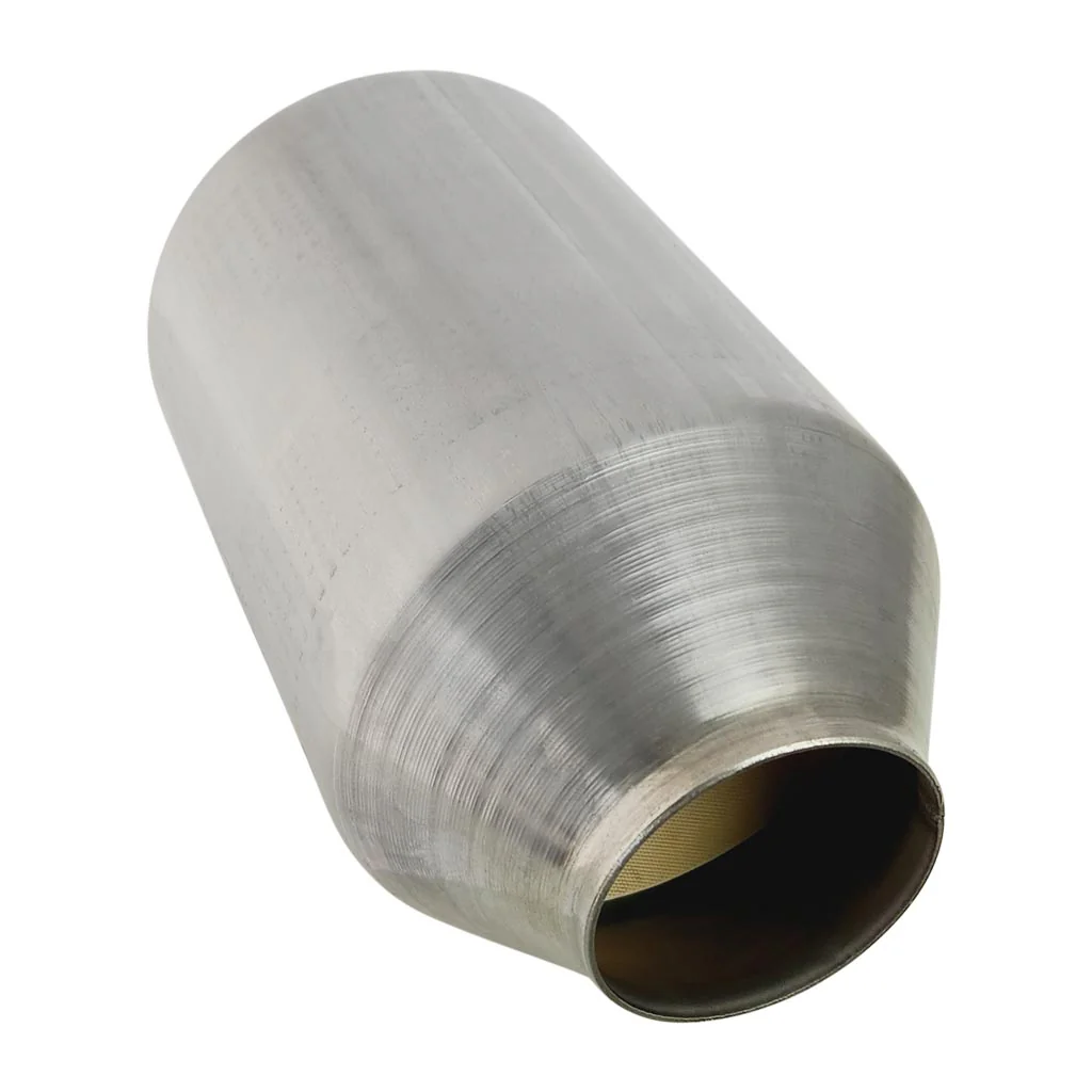 Universal Euro 6 Ceramic Core Catalytic Converter 5" Round Body - Available in 2", 2.25", and 2.5"  Sizes - Image 3